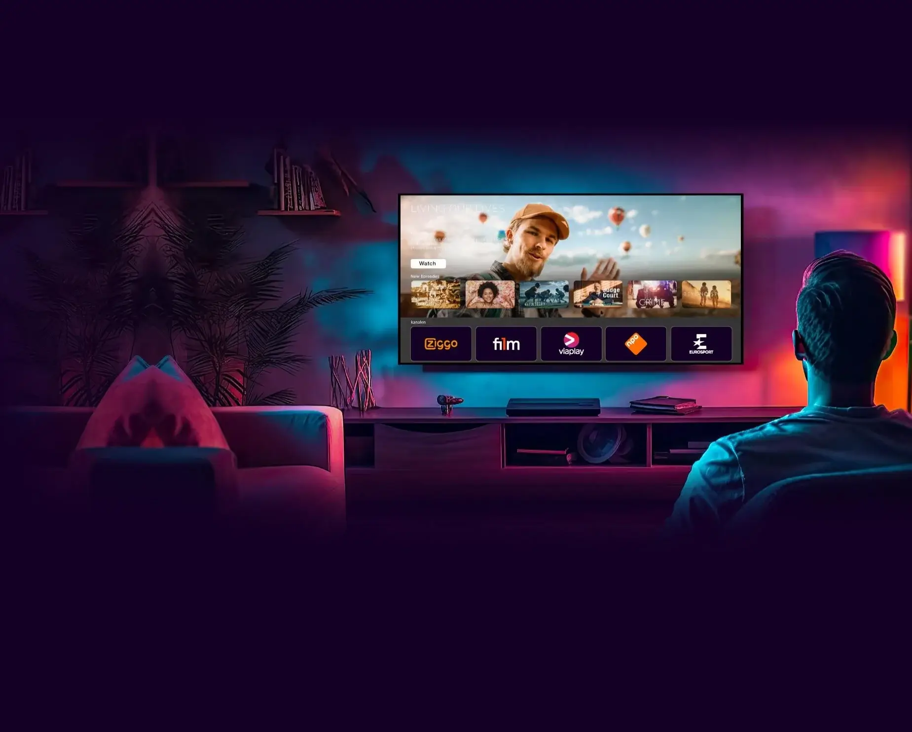 ZenderPoort IPTV streaming interface